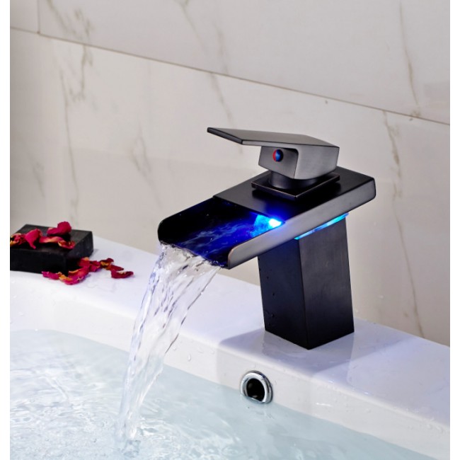 Classical Style Oil Rubbed Bronze Sink Faucet Single Lever Mixer Tap